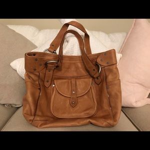 Abercrombie genuine leather bag